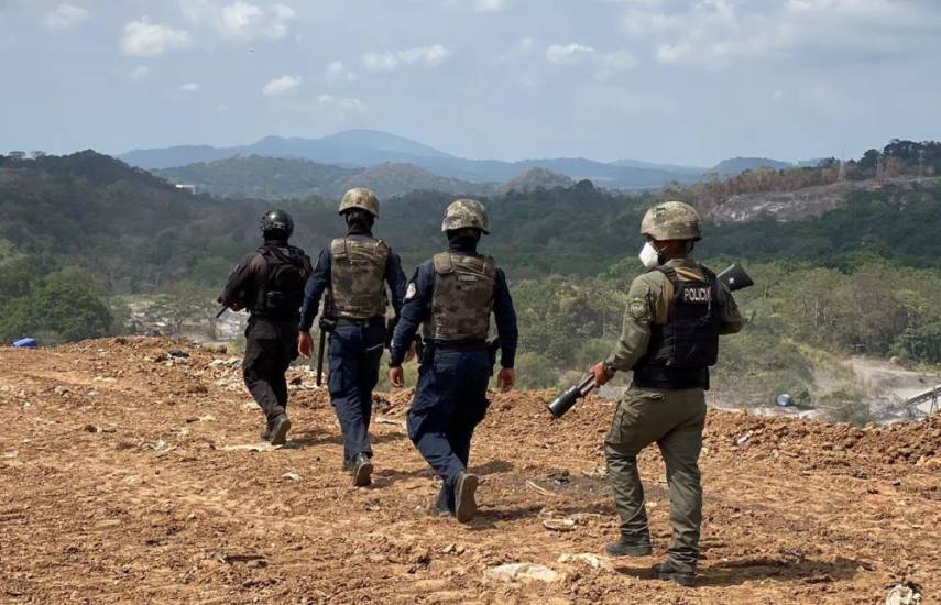 En Cerro Patacón capturaron a ocho personas que no están autorizadas para estar en el vertedero
