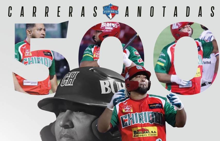 Chiricano Jonathan Saavedra llega a 500 carreras anotadas