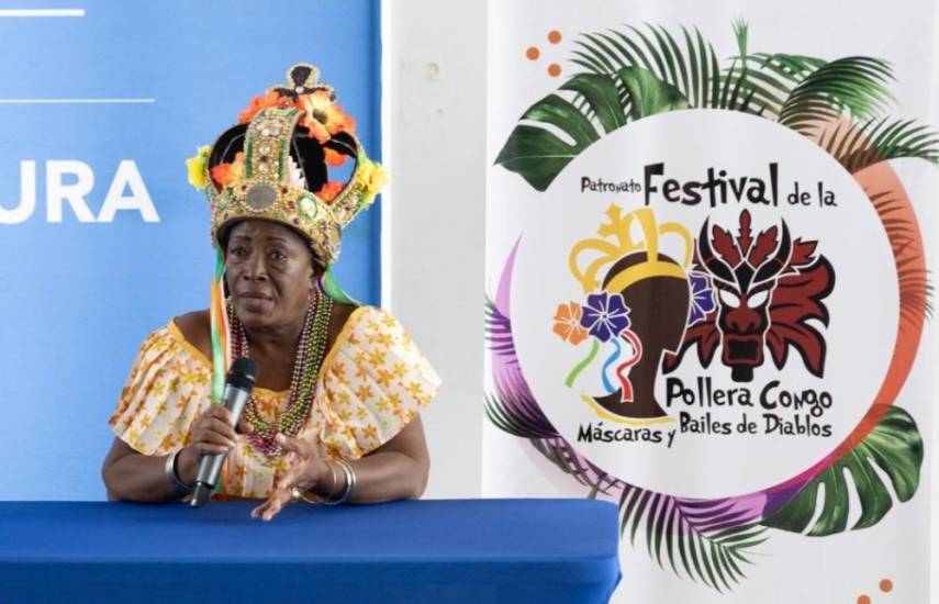Portobelo será sede del festival de la Pollera Congo el 13 de abril