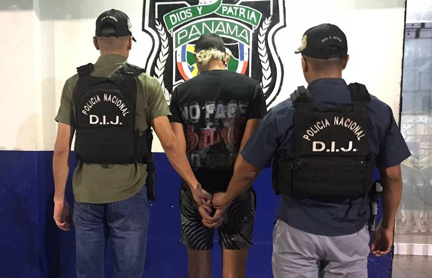 Capturan a sospechoso de homicidio en Colón