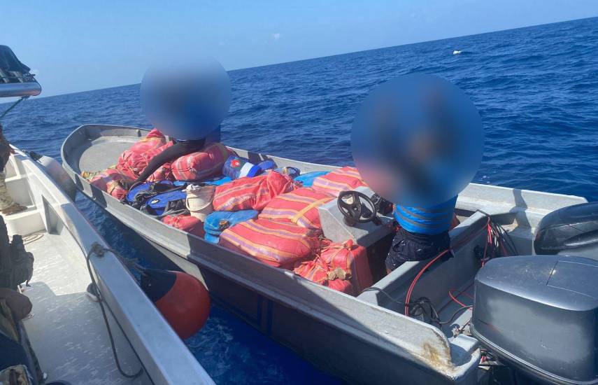 La Aeronaval decomisó 1,263 paquetes de presunta droga en Veraguas