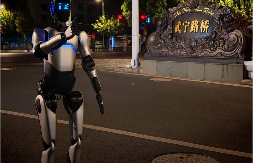 Un robot humanoide chino bate un récord mundial tras caminar durante tres días