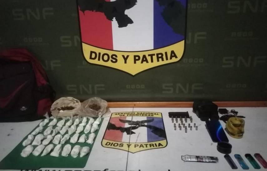 Senafront decomisa presunta sustancia ilícita y municiones tras enfrentamiento en Guna Yala