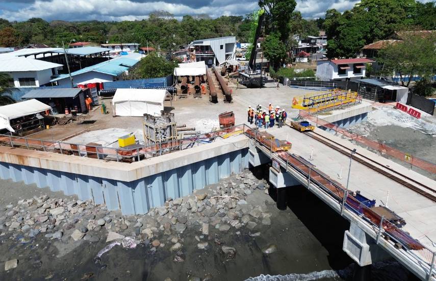 El Complejo Logístico de Puerto Armuelles alcanza 70% de avance en su nuevo muelle multipropósito