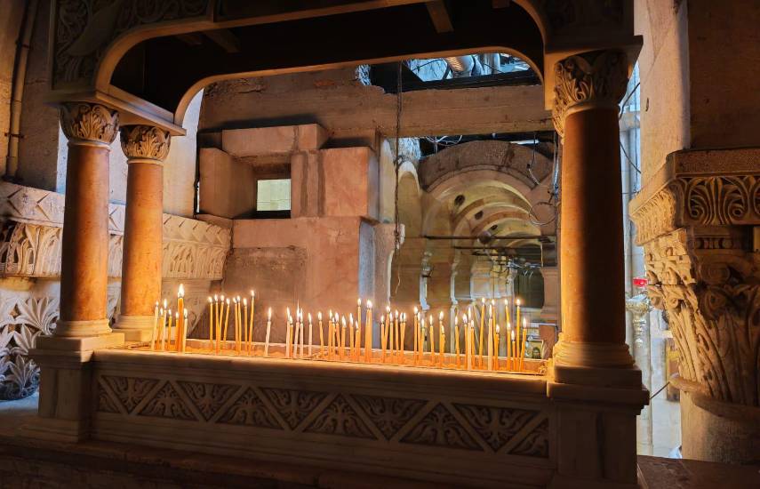 El turismo religioso florece en la Ciudad Vieja de Jerusalén