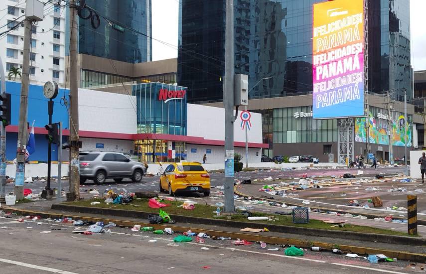 Aseo espera recoger 12 toneladas de desechos tras la celebración por pase al mundial