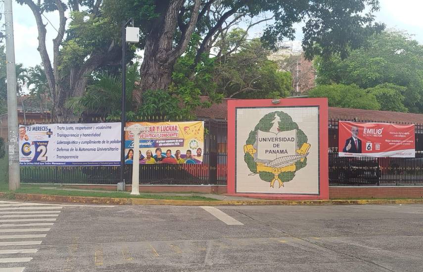 Carnaval electoral en la Universidad de Panamá