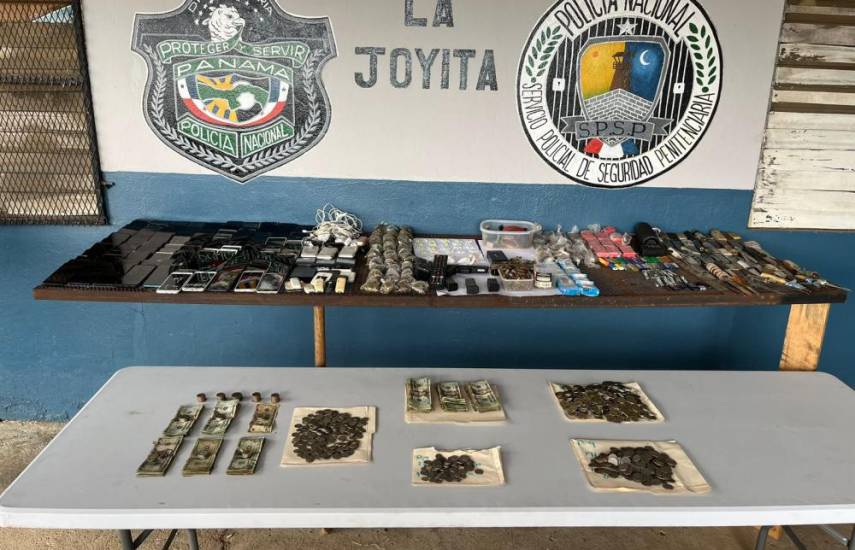 Nueva incautación de armas, proveedores y municiones en La Joyita