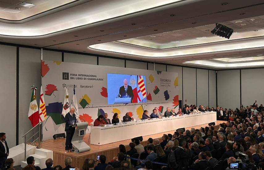 La FIL de Guadalajara se inaugura con una reivindicación del libro y Barcelona como invitada