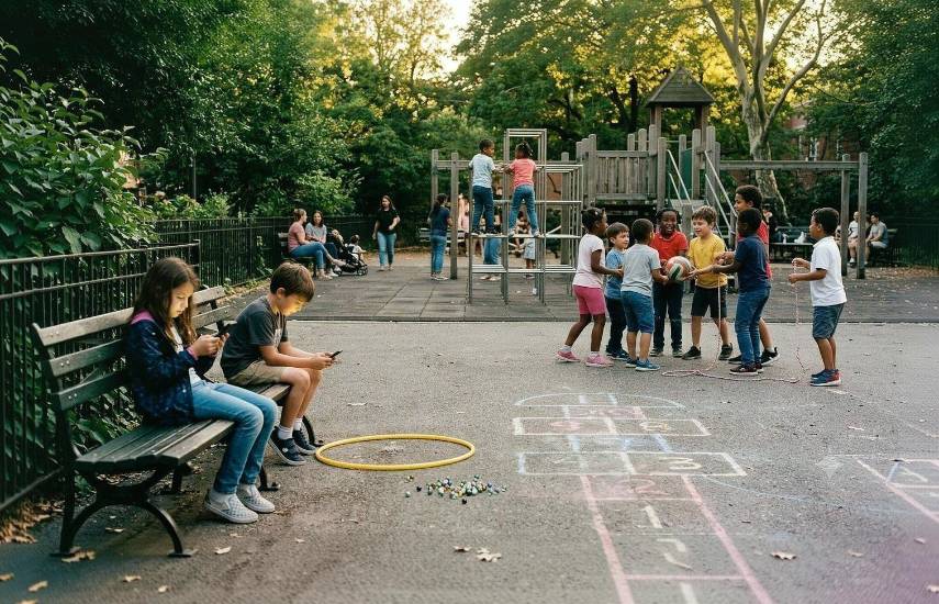 Juegos de calle pierden espacio frente a la tecnología