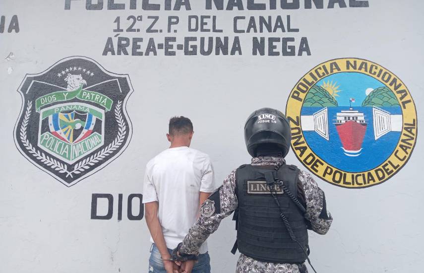 Detienen a persona en Guna Nega requerida por 11 oficios judiciales