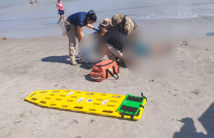 Se registra víctima por inmersión en Playa Juan Hombrón