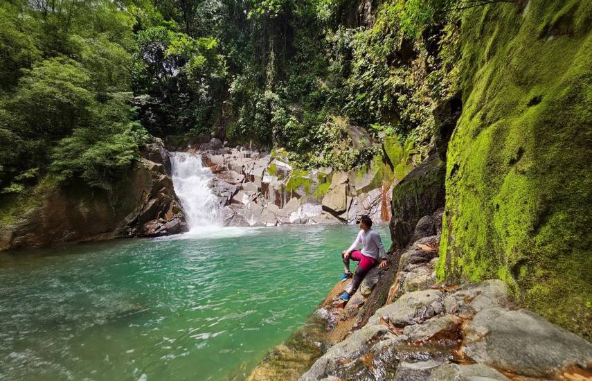 El Pozo Azul, atractivo natural entre cafetales