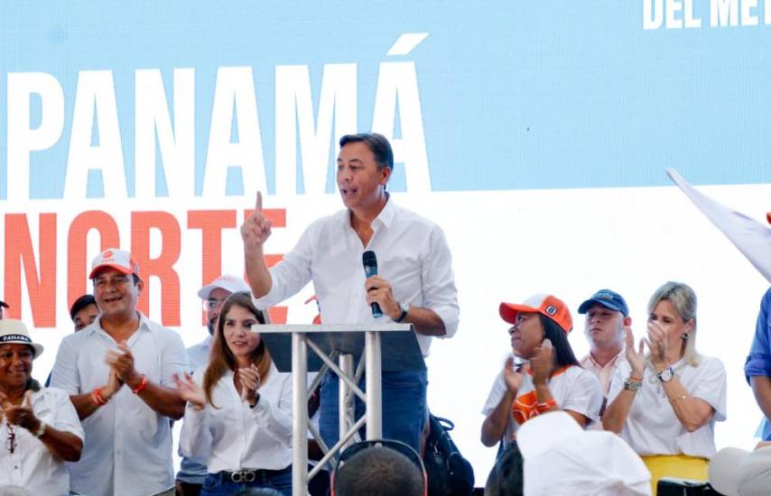 El candidato presidencial Melitón Arrocha.