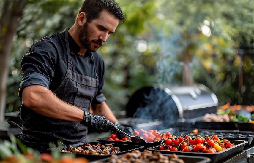 Competidores afinan técnicas y sabores para el BBQ Fest