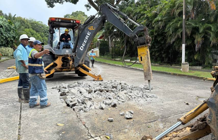 El IDAAN alcanza las mil reparaciones de tuberías de agua potable