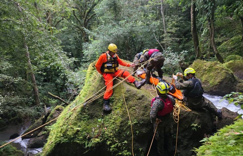 ML | Recuperación de un cuerpo de un hombre ahogado