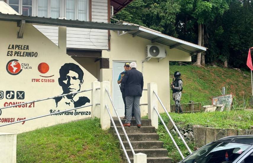 Realizan diligencia de allanamiento en la sede de Conusi