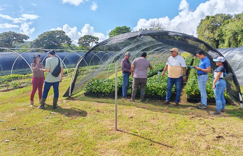 Cortesía | Personal del MIDA en una finca agroturística.