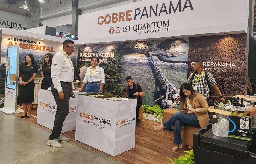 Cobre Panamá inaugura stand en Expo Inmobiliaria Acobir