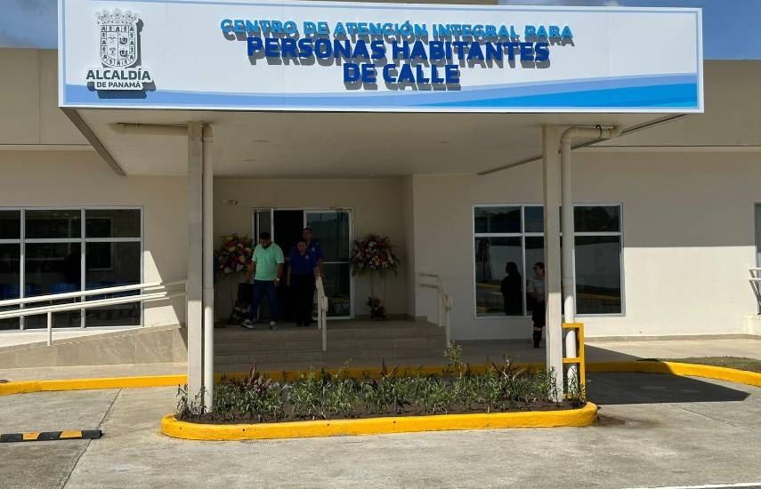 Panamá inaugura primer centro para personas habitantes de calle en Las Garzas