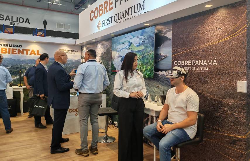 Cobre Panamá inaugura su stand en EXPOCOMER 2026