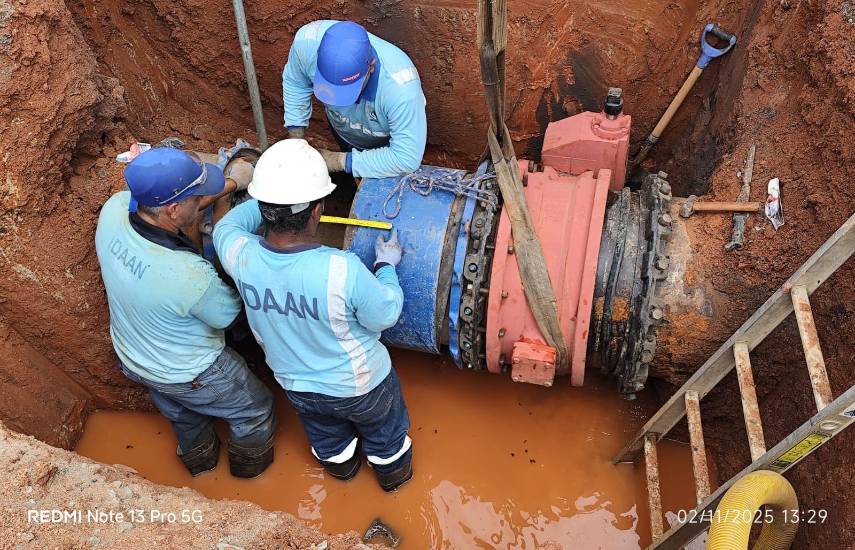 Avances simultáneos: infraestructura, saneamiento y equipos de monitoreo