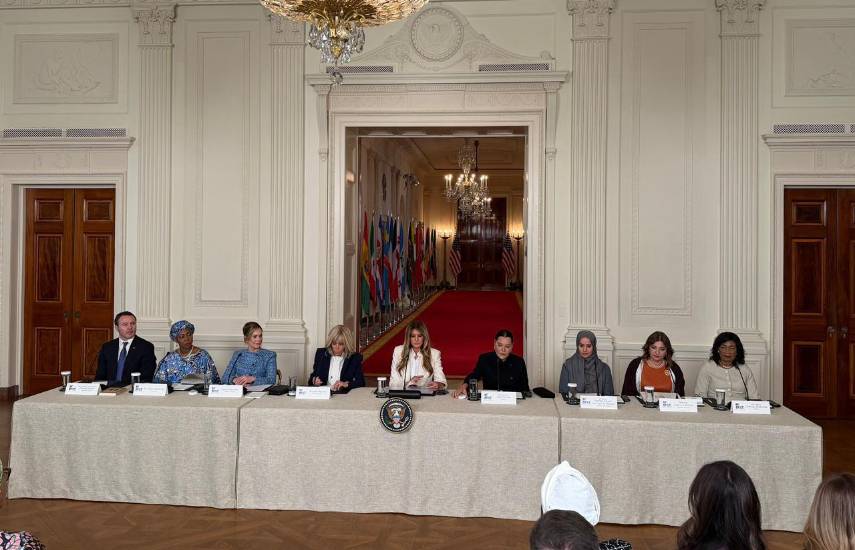 Primera Dama de Panamá participa en cumbre global en la Casa Blanca