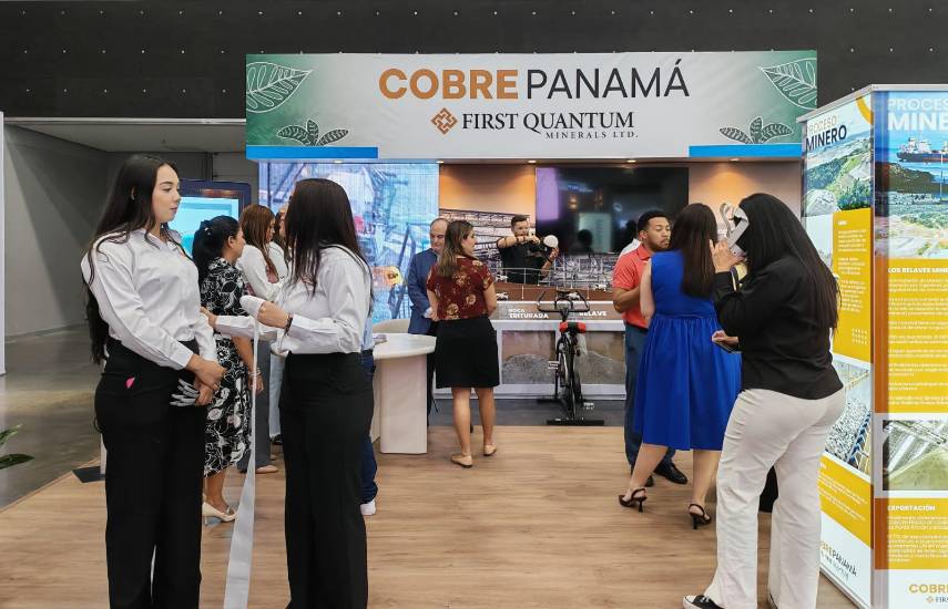 Cobre Panamá inaugura su stand en Expo Vivienda CAPAC 2026