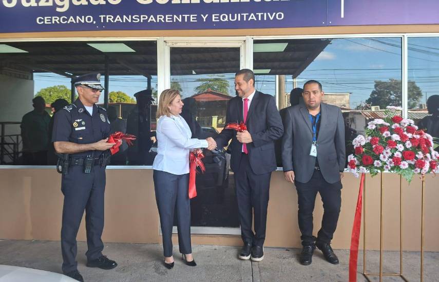 Se inaugura en Don Bosco el primer Juzgado Comunitario de la ciudad capital