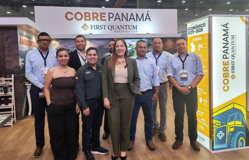Cobre Panamá inaugura su stand en EXPOCOMER 2026