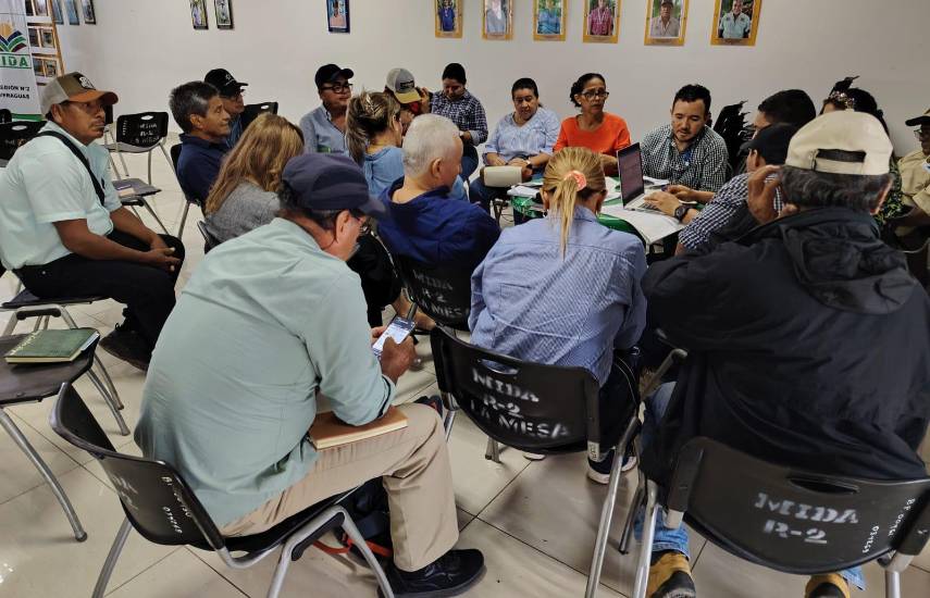 MIDA realiza mesa técnica agroclimática en Veraguas para orientar la planificación del sector agrícola