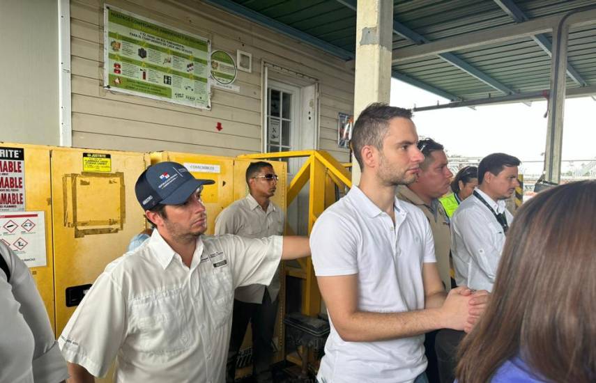 Autoridades visitan Cobre Panamá