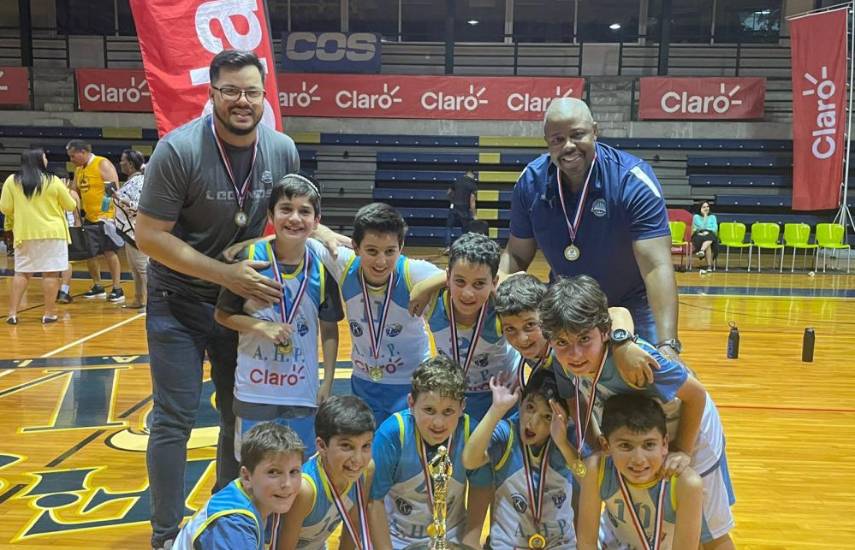 Academia Hebrea conquista el título Sub 10 de la Liga de Baloncesto Kiwanis