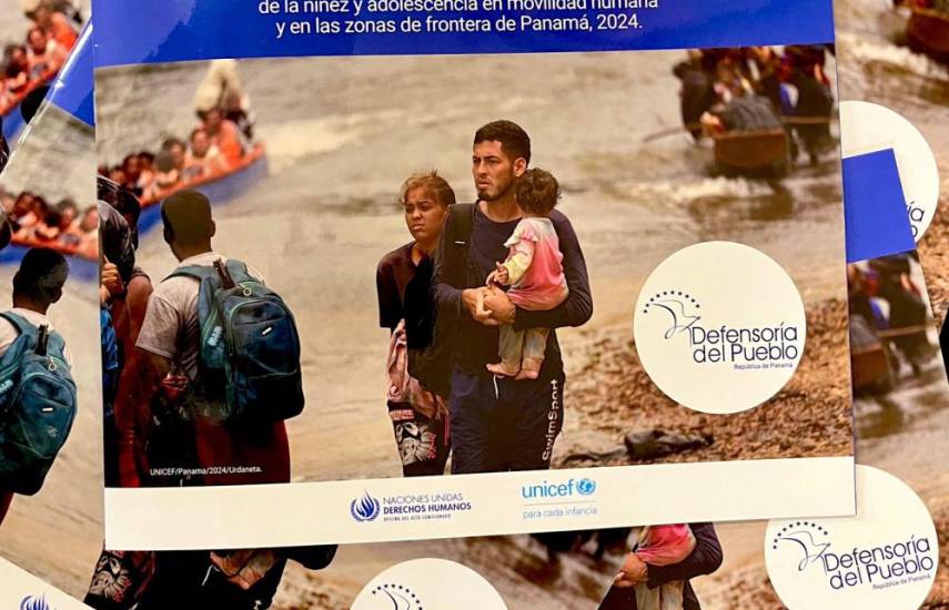 Defensoría presenta informe de derechos humanos en la frontera de Panamá