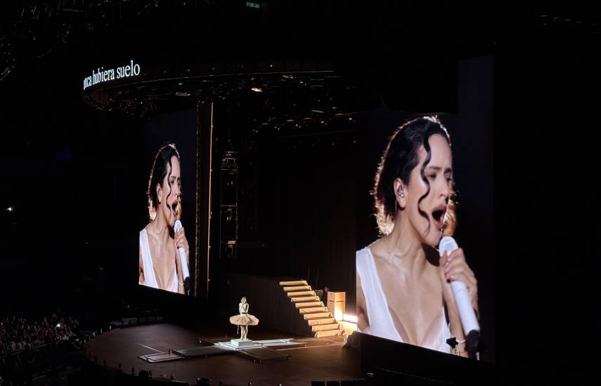 Europa Press | La artista Rosalía, en el primero de sus conciertos en Madrid.