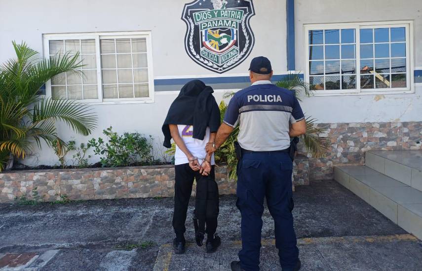 ML | Una de las personas capturadas por la policía.