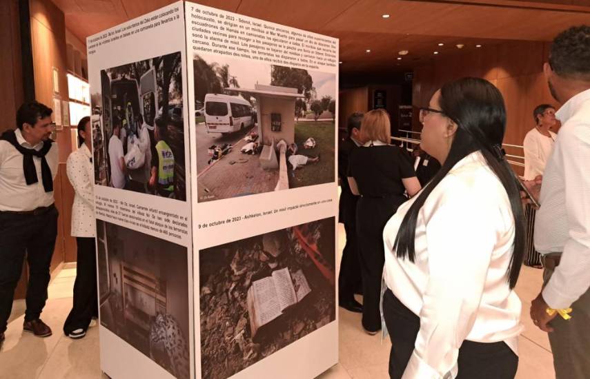 Una muestra por la libertad y la paz