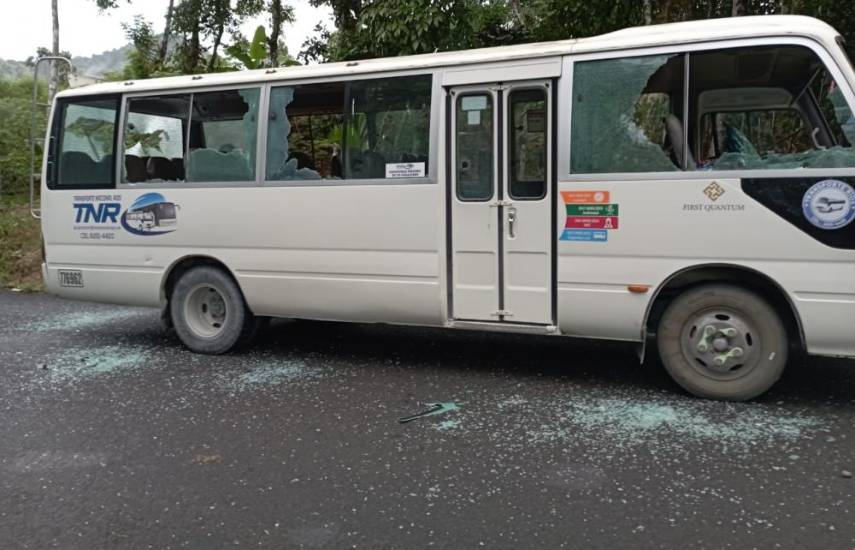 “Estamos en peligro”, denuncian los trabajadores de Minera Panamá