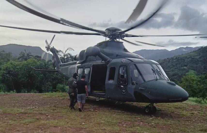 Senan activa operativo de búsqueda tras desaparición de un helicóptero en Veraguas
