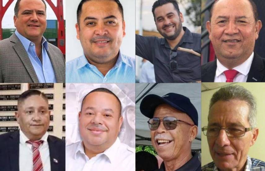 Once de doce representantes en David por la reelección