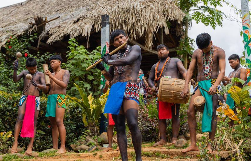 Proyecto para preservar la identidad Emberá en la comunidad Druá avanza