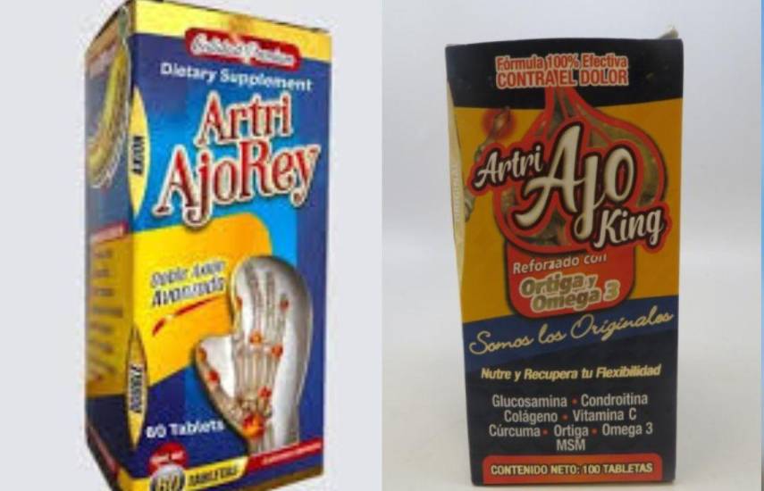 Minsa alerta sobre productos Artri Ajo Rey y Artri Ajo King por riesgo para la salud