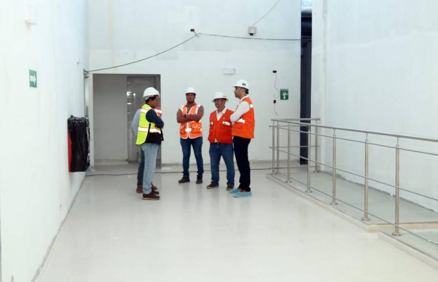 Construcción del centro de salud de Las Mañanitas tiene 90% de avance