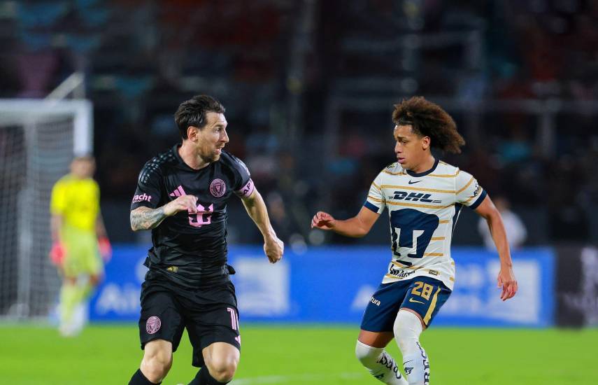 Messi y Coco, cara a cara