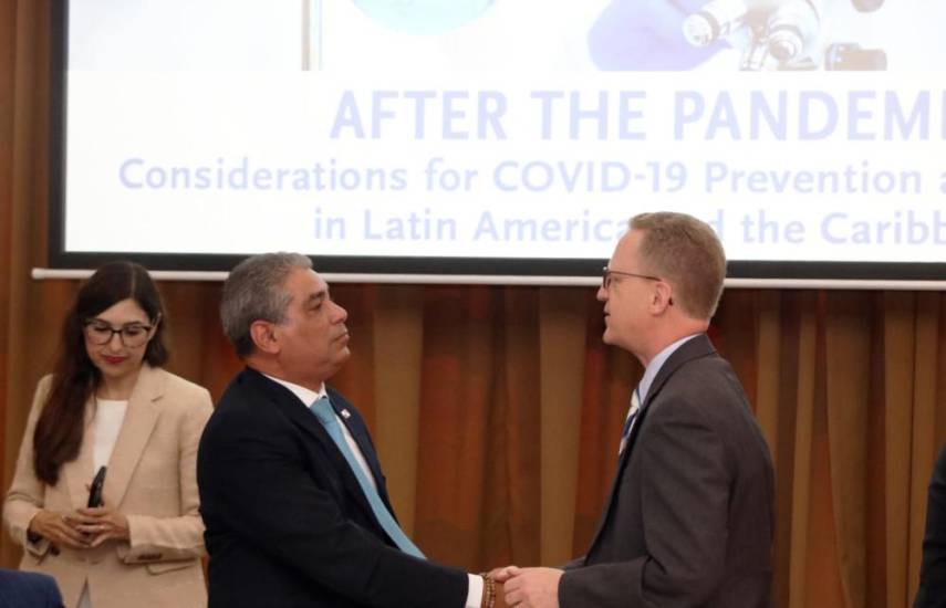 Minsa: Empresas farmacéuticas y tecnológicas de Estados Unidos ponderan manejo de la pandemia en Panamá