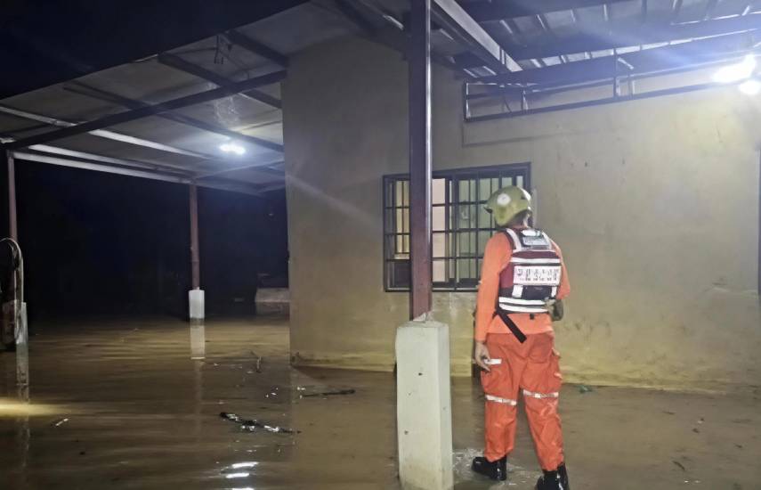 Río Caimito aumenta su nivel en La Chorrera, Sinaproc verifica situación