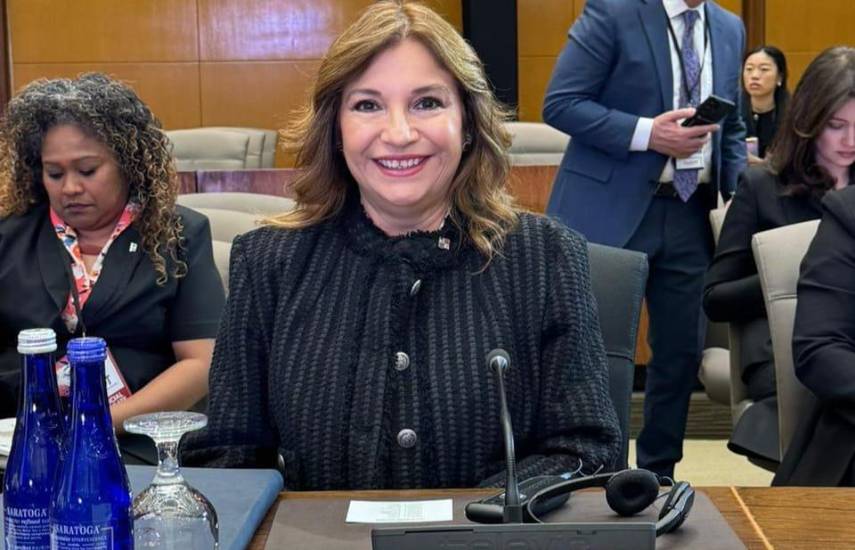 Cortesía | La primera Dama de la República, Maricel Cohen de Mulino.