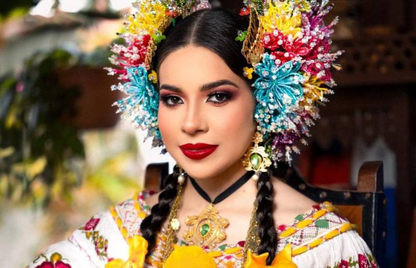 Maríaluz Saavedra Vergara, próxima reina del Festival Nacional de la Mejorana