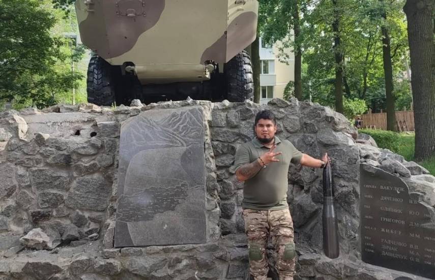 Panameño pelea en Ucrania